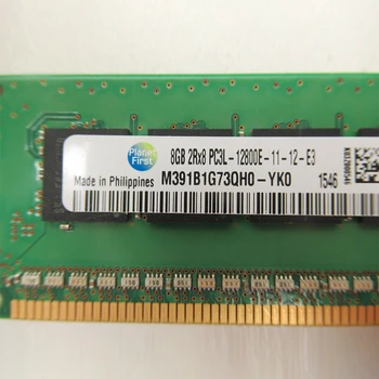 M391B1G73QH0-YK0 Para Samsung RAM 8GB de 8G 2RX8 PC3L-12800E ECC UDIMM 1600 DDR3L de Memória do Servidor Navio Rápido de Alta Qualidade
