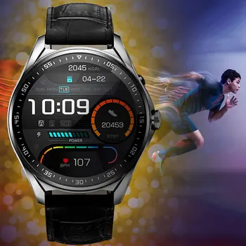 Esportes Smartwatch Bluetooth compatível com o Coração a Taxa de Suspensão de Monitoramento de Chamadas Lembrete Impermeável Homens Inteligentes Relógio para Android IOS