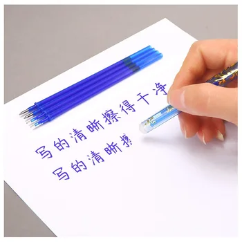 Apagável Gel Gens0.5mm Preto Azul Estudante Papelaria Assinatura Caneta Atrito Apagar as crianças Canetas, lápis, canetas Kawaii