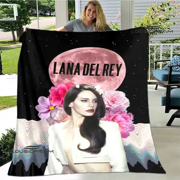 Lana Del Rey Moda impresso cobertor fino cobertor Macio e confortável cobertor de Casa, viajar o cobertor da cama forros de presente de aniversário