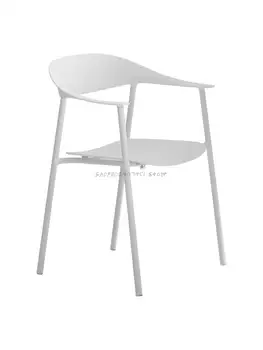 Nordic Moderna Casa Simples Cadeira De Jantar Café, Chá, Leite, Loja, Escritório De Vendas Negociação Cadeira Cadeira De Escritório