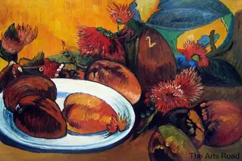 Fruto de Pintura para Sala de Jantar Ainda a vida com Mangas, 1893 Paul Gauguin Pintura Não Enquadrado Qualidade Original Reproduções