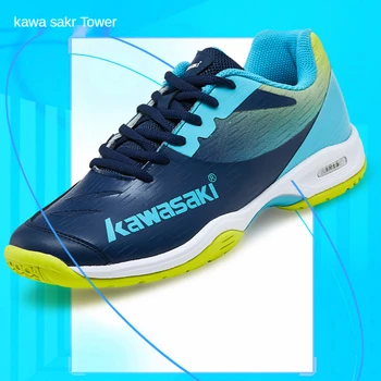 2021 Kawasaki Badminton Sapatos Para Homens, mulheres Respirável de Alta Elástico Não-deslizamento de Esportes de Tênis em EVA