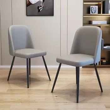 Moderno, Simples Cadeira de Jantar de Família Nórdicos Luxo Cadeiras de Jantar italiano Minimalista Restaurante Cadeira Itens Domésticos ZP