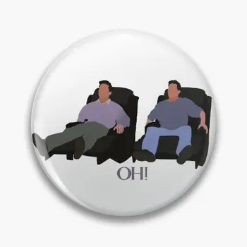 Joey E Chandler Em Grandes Cadeiras Macias Botão Pin Bonito Presente De Crachá De Decoração Jóias Pin De Lapela Engraçado Mulheres Criativas Amante De Moda