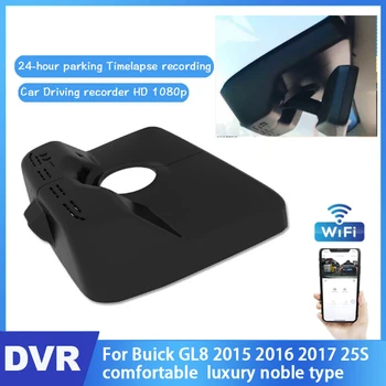 Para Buick GL8 2015 2016 2017 25S Carro DVR wi-Fi, Gravador de Vídeo Traço Cam Câmera de alta qualidade de visão Noturna full hd