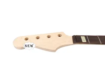 Yinfente Baixo Novo braço da Guitarra Maple 19fret 34 polegadas em Rosewood Não Embutimento do Parafuso