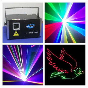 Cartão SD DMX512 DIODO emissor de luz do Laser do Projetor 7 Cores Ativado Som Discoteca Dj Clubes Bar Fase do Partido Luzes