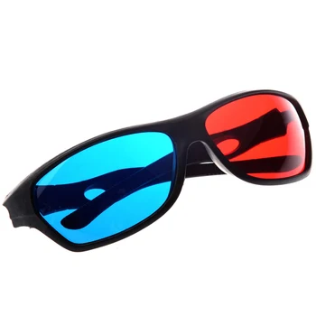 Vermelho-azul / Ciano Anaglyph estilo Simples Óculos 3D da cinema 3D jogo (Extra Atualização de Estilo)