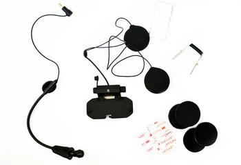 Easy Rider Áudio e Mic Kit Original para Vimoto V8 Capacete Intercom Fone de ouvido compatível com Bluetooth da Base de dados de Microfone Acessórios
