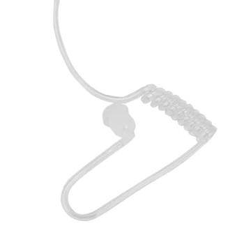 Plugue de 3,5 mm Tático-de-Garganta-Microfone fone de ouvido Secretas Ajustável Secretas Tubo de Ar de Fone de ouvido com Microfone na Garganta para smartphones