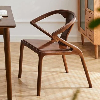 Escritório Moderno, Cadeiras De Jantar Branco Nordic Mobile Sotaque De Praia, Cadeiras De Jantar Quarto Cozinha Cadeiras Para Pequenos Espaços De Cocina Móveis Para Casa