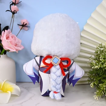 Jogo Genshin Impacto Shenhe 20cm de Pelúcia Boneco Esqueleto do Corpo de Roupas Equipamento Traje de Anime Cosplay Bonito Presente de Natal