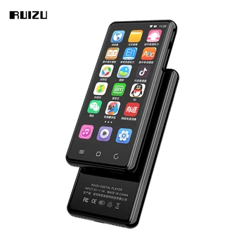 O mais novo Ruizu H8 WIFI Android MP3 player Bluetooth 5.0 4.0 polegadas de Tela de Toque APARELHAGEM hi-fi, Leitor de Música Suporte de Rádio FM E E-book