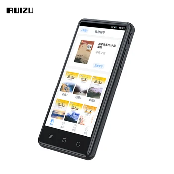 O mais novo Ruizu H8 WIFI Android MP3 player Bluetooth 5.0 4.0 polegadas de Tela de Toque APARELHAGEM hi-fi, Leitor de Música Suporte de Rádio FM E E-book