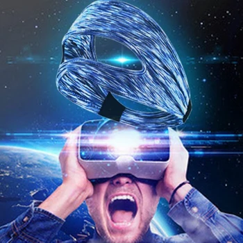 Para Oculus Quest 2 Acessórios VR Máscara de Olho Cobertura Respirável Banda de Suor de Realidade Virtual Fone de ouvido Para Quest 2