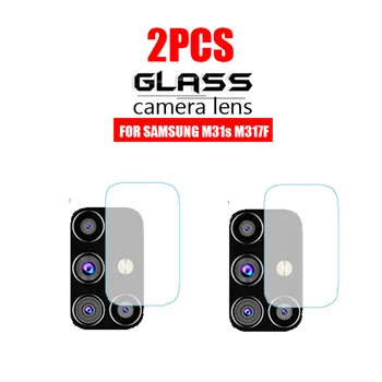 2PCS m31s Câmera Traseira Lente de Vidro de Proteção Para Samsung Galaxy m31s de Vidro Temperado M317F 6.5