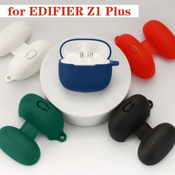 Fone de ouvido Caso Para EDIFIER Z1 Plus Caso Sólido de Cor de Silicone Fone de ouvido Bluetooth Tampa à prova de Choque Hearphone proteger tampa