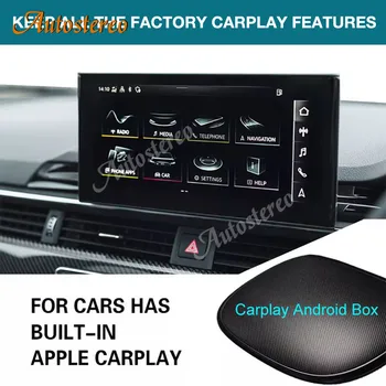 Nova Atualização Carplay AI Box Universal Android Auto sem Fio Tela Espelho Mini Smart Link Para a auto-Rádio de Navegação Jogador IOS