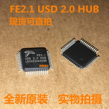 100% Original Novo Em Stock FE2.1 USB 2.0 HUB FE2.1 QFP48