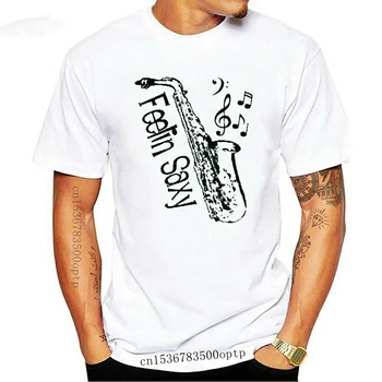 Camiseta divertida de Saxofón para homens y mujeres, camisa de saxofón, Humor, Harajuku, Hip-Hop, 100% algodón