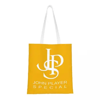 John Player Special Compras De Supermercado Sacolas Mulheres Engraçado Lona Ombro Shopper Bag Grande Capacidade De Bolsas