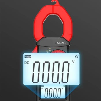 Digital Medidor de Pinça DC/ACVoltage de Corrente CA do Multímetro Amperímetro Testador de Carro Amp Capacitância do Diodo Testador 1000V/600A