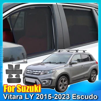 Para Suzuki Vitara LY 2015-2023 Escudo Janela do Carro pára-Sol com Protecção UV Auto Cortina pára-Sol Viseira Líquido de Malha