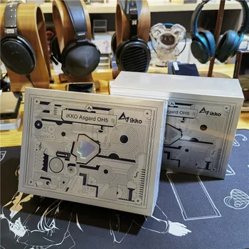 IKKO Asgard OH5 Fone de ouvido com Fones de ouvido HIFI Iem Fone de ouvido, O Primeiro do Mundo de Lítio magnésio Diafragma In-ear Monitor de Áudio