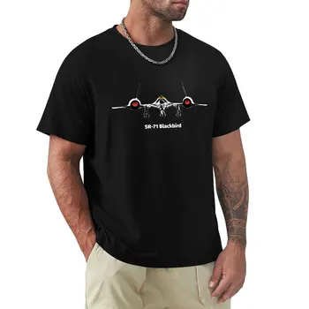 O SR-71 Blackbird T-Shirt, sweat shirt loirinho t-shirt de desporto fã de t-shirts t-shirts para os homens pack