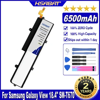 HSABAT EB-BT670ABA AA1G907KS 6500mAh Laptop Bateria para Samsung Galaxy Vista de 18.4