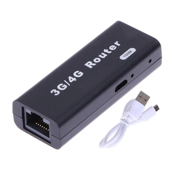 USB do Roteador sem Fio 3G/4G Wifi Wlan Hotspot wi-Fi Hotspot 150 mbps RJ45 USB do Roteador sem Fio Com o Cabo USB