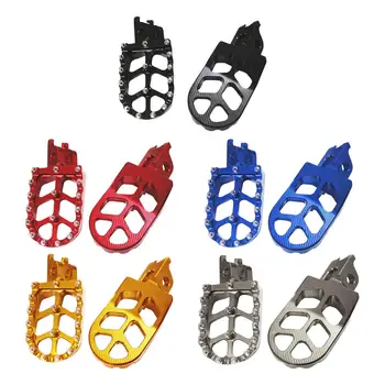 Os suportes dos pés Footpegs Ajuste para Crf250L Crf250M KX450F KX450 Klx450R