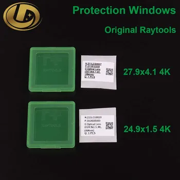 Dunlei Original Raytools Lente Protetora Windows/Espelhos 27.9x4.1mm 211LCG0037 24.9x1.5 211LCG0020 Para Raytools BT240S BM111