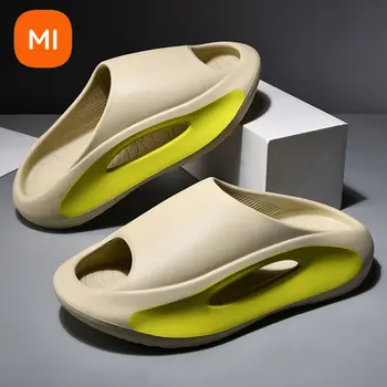 Xiaomi Sapatilha Chinelos de quarto Para Mulheres, Homens de Espessura Inferior a Plataforma de Slides Macia em EVA Oco Unisex Esportes Sandálias Casuais Sapatos de Praia