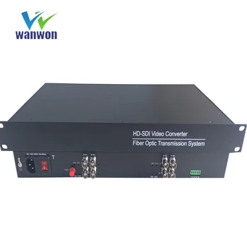 8 chs 3G-SDI para a fibra conversor 3G SDI para fibra ótica extender