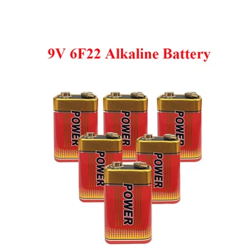 AJQQ 1604D 6f22 Bateria de 9v de Zinco Carbono, Utilização de Multímetro Microfone de Brinquedo de Controle Remoto