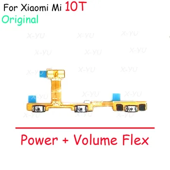 Original Para Xiaomi Mi 10T / 10T Pro / Redmi K30S Alimentação Interruptor de Volume Botão do Lado do cabo do Cabo flexível
