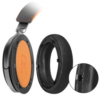 1Pair de Almofadas para o meizu HD60 Fones de ouvido Elástico Espuma Earpads de Almofadas Esponja Capa de Almofada de Substituição N58E