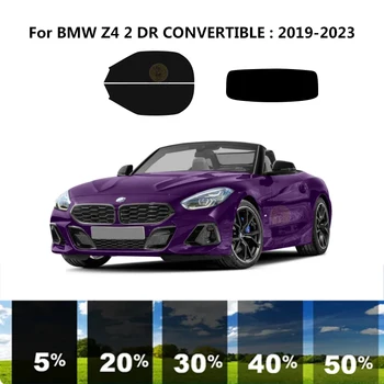 Pré-cortados nanoceramics carro UV Janela Matiz Kit de películas Automotivas Para o BMW Z4 G29 2 DR CONVERSÍVEL 2019-2023