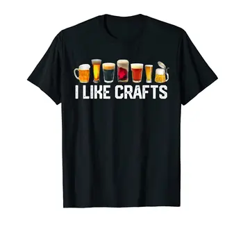 100% Algodão GOSTO de ARTESANATO Cerveja Artesanal Microbrew Saltos Engraçadas Presente Pai dos Homens T-Shirt HOMENS MULHERES UNISEX T-Shirts Tamanho S-6XL
