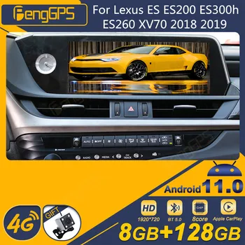 Lexus ES ES200 ES300h ES260 XV70 2018 2019 Android auto-Rádio 2Din Receptor Estéreo Autoradio Player Multimídia GPS Navi Unidade