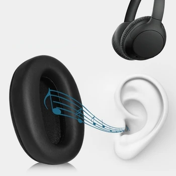 Elastic Protecções para WH-CH710N Fone de ouvido de Espuma de Memória fones de ouvido Confortáveis Proteína Almofadas de Ouvido Acessórios