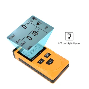 LCD de Radiação Eletromagnética Detector Testador GM3120 Radiação Medidor de Dosímetro Contador de Medição para Computador Celular