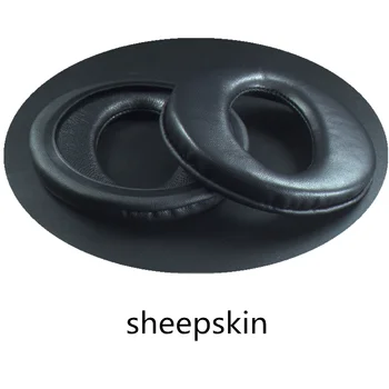 Pele de carneiro Substituição Protecções de Espuma de Almofadas Almofadas Almofadas de Ouvido Capa Copos de Peças de Reparo Para SONY MDR-CD370 Fones de ouvido Fone de ouvido