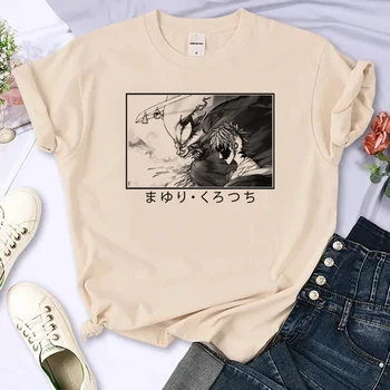 Bleach Tee mulheres designer camiseta menina engraçada y2k Japonesa de roupas