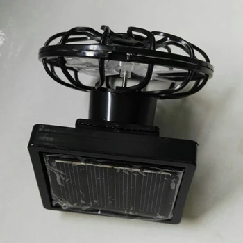 Solar portátil Mini Ventilador do Condicionador de Ar do ambiente de Trabalho do Colar da Braçadeira Fã de Material ABS