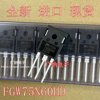 FGW75N60HD Inversor de IGBT Máquina de Soldadura Comumente Usado Tríodo 75A 600V de Importação Original 75G60HD