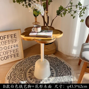 Sala de estar, Armários, Mesa de Café, Móveis Dobráveis de Armazenamento de Jardim Branco Mesa de Café Pequeno Japonês de Mesa, Auxiliar de Móveis ZY50CJ