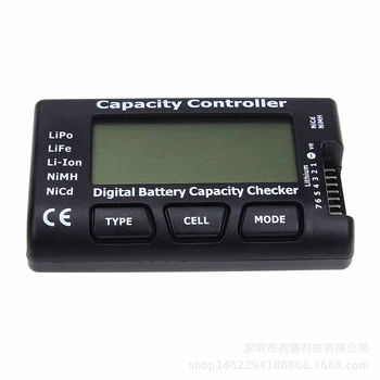 Bateria Balanceador De Capacidade Controlador Testador CellMeter-7 Vida -Fe -Ion NiMH Nicd Digital Verificador